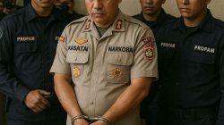 Kasat Narkoba Polres Nunukan yang Ditangkap Mabes Polri